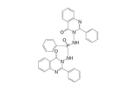 N,N'-Bis[(4-Oxo-2-phenylquinazolin-3(4H)-yl)amino]phenylPhosphine Oxide