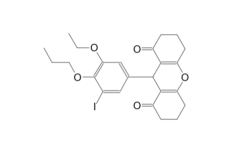 9-(3-ethoxy-5-iodo-4-propoxyphenyl)-3,4,5,6,7,9-hexahydro-1H-xanthene-1,8(2H)-dione