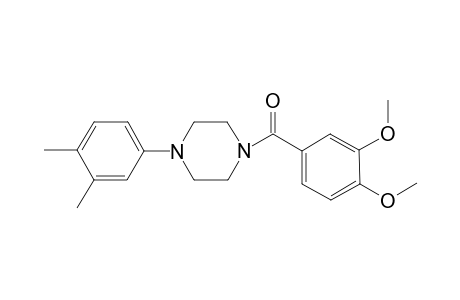 (3,4-Dimethoxyphenyl)[4-(3,4-dimethylphenyl)piperazin-1-yl]methanone
