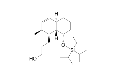 3-[(1S,2S,4aR,8S,8aS)-2-methyl-8-tri(propan-2-yl)silyloxy-1,2,4a,5,6,7,8,8a-octahydronaphthalen-1-yl]-1-propanol