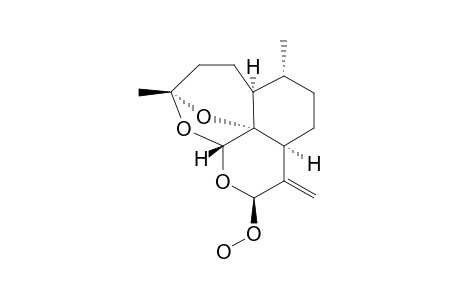 .beta.-(Hydroperoxy)-deoxyartemisitene