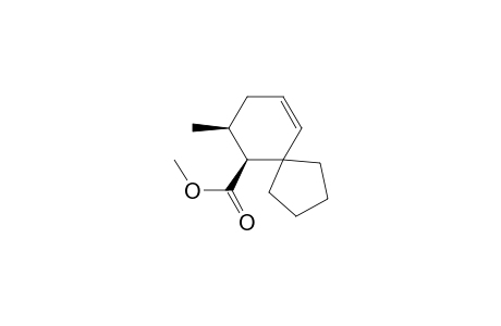 rel-(6S,7S)-7-methylspiro[4.5]dec-9-ene-6-carboxylic acid methyl ester