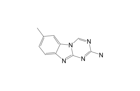 2-AMINO-7-METHYL-S-TRIAZINO-[1,2-A]-BENZIMIDAZOLE;MINOR-ISOMER