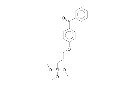 Benzophenone, 4-(3-trimethoxysilylpropoxy)-