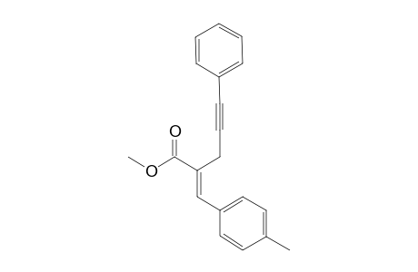 Methyl 2-(4-Methylbenzylidene)-5-phenylpent-4-ynoate