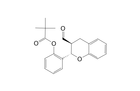 (TRANS)-2-(2-PIVALOYLOXYPHENYL)-3-FORMYL-2,3-DIHYDROBENZOPYRAN
