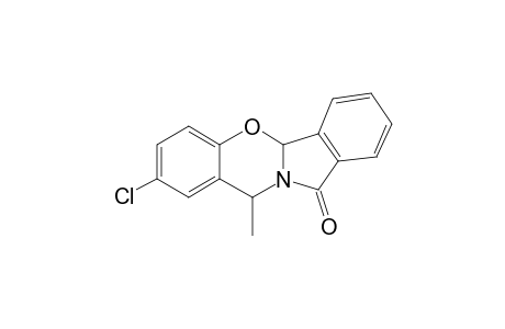 5-Chloro-2-methyl-9-oxa-1-azatetracyclo[8.7.0.0(3,8).0(11,16)]heptadeca-3(8),4,6,11(16),12,14-hexaen-17-one