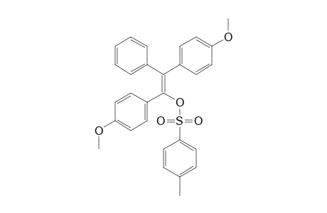 Benzenemethanol, 4-methoxy-.alpha.-[(4-methoxyphenyl)phenylmethylene]-, 4-methylbenzenesulfonate, (Z)-