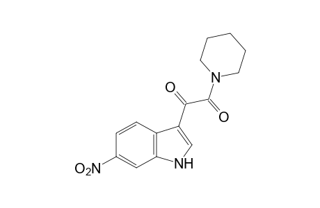 1-(6-nitroindol-3-ylglyoxyloyl)piperidine