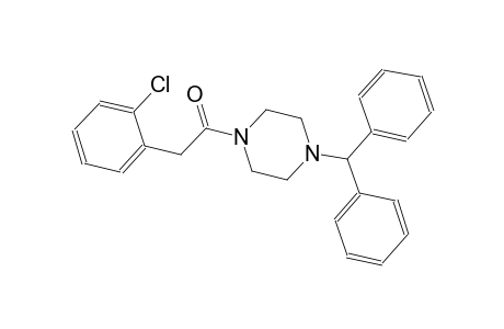 1-benzhydryl-4-[(2-chlorophenyl)acetyl]piperazine