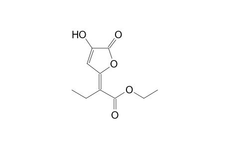 3-Hydroxy-5-[1-(ethoxycarbonyl)propylidene]-5H-furan-2-one