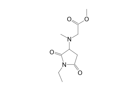 N-(N-ETHYL-2,5-DIOXOPYRROLIDIN-3-YL)-N-METHYLGLYCIN-METHYLESTER