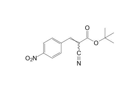 alpha-CYANO-p-NITROCINNAMIC ACID, tert-BUTYL ESTER
