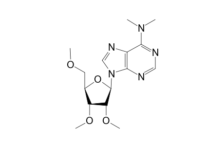 9H-Purin-6-amine, N,N-dimethyl-9-(2,3,5-tri-O-methyl-D-apio-.beta.-D-furanosyl)-
