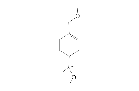 1-(methoxymethyl)-4-(1-methoxy-1-methyl-ethyl)cyclohexene