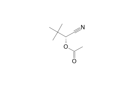 (R)-2-Acetoxy-3,3-dimethylbutyronitrile