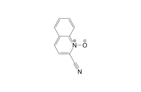 2-Quinolinecarbonitrile, 1-oxide