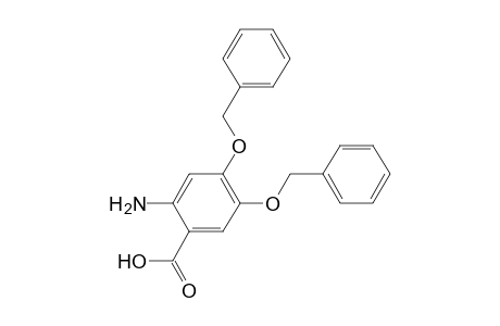 2-Amino-4,5-bis(phenylmethoxy)benzoic acid