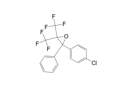 Oxirane, 2-(4-chlorophenyl)-2-phenyl-3,3-bis(trifluoromethyl)-