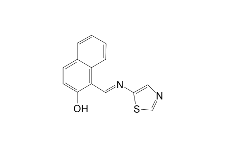 1-[(E)-(1,3-Thiazol-5-ylimino)methyl]-2-naphthol