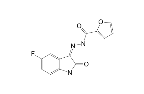 (Z)-N'-(5-FLUORO-2-OXOINDOLIN-3-YLIDENE)-FURAN-2-CARBHYDRAZIDE