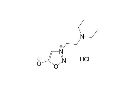3-[2-(diethylamino)ethyl]sydnone, hydrochloride