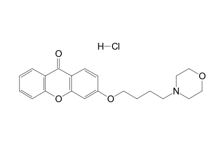 3-(4-Morpholinolbutoxy)xanthone hydrochloride