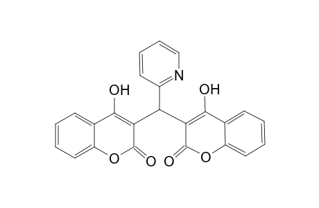 3,3'-(2-pyridylmethylene)bis-(4-hydroxy-2H-1-benzopyran-2-one)