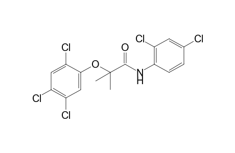 2',4'-dichloro-2-methyl-2-(2,4,5-trichlorophenoxy)propionanilide