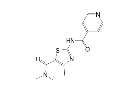 N-{5-[(dimethylamino)carbonyl]-4-methyl-1,3-thiazol-2-yl}isonicotinamide