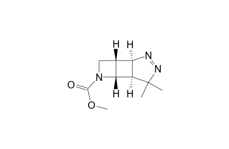 3,7,8-Triazatricyclo[4.3.0.02,5]non-7-ene-3-carboxylic acid, 9,9-dimethyl-, methyl ester, (1.alpha.,2.beta.,5.beta.,6.alpha.)-