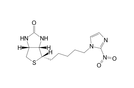 1-[2,2a,4,5,5a,6-Hexahydro-3H-4-oxothieno[3,4-d]imidazol-2-yl]-5-(2-nitroimidazol-1-yl)pentane