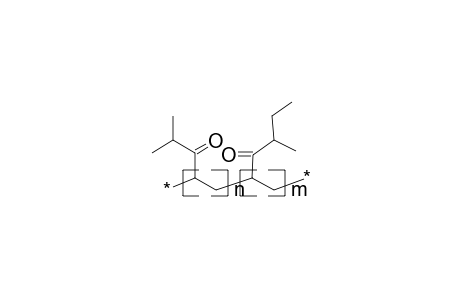 Poly[4-methyl-1-penten-3-one-co-(s)-4-methyl-1-hexen-3-one], 1:1