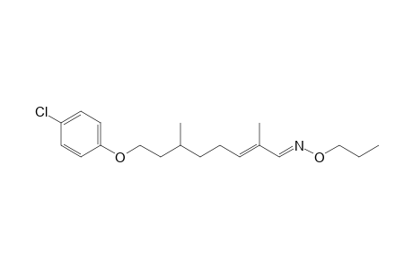 8-(4-Chlorophenyloxy)-1-(propoxyimino)-2,6-dimethyl-2-octene