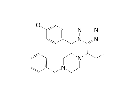 1-Benzyl-4-pyrrol1-[1-(4-methoxy-benzyl)-1H-tetrazol-5-yl]-propylmorpho-piperazine