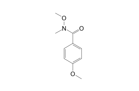 N-Methoxy-N-methyl-4-anisamide