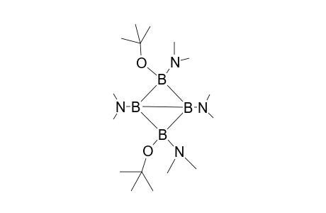 1,3-bis(t-Butoxy)-1,2,3,4-tetrakis(dimethylamino) tetraborane