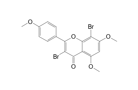 3,8-Dibromo-5,7,4'-trimethoxyflavanone