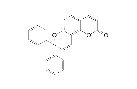 2,8-Dihydro-8,8-diphenylpyrano[2,3-f]-[1]-benzopyran-2-one