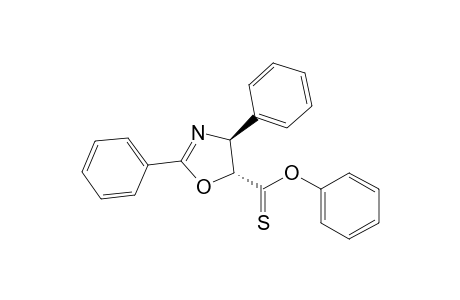 (4S,5R)-2,4-diphenyl-2-oxazoline-5-carbothioic acid O-phenyl ester
