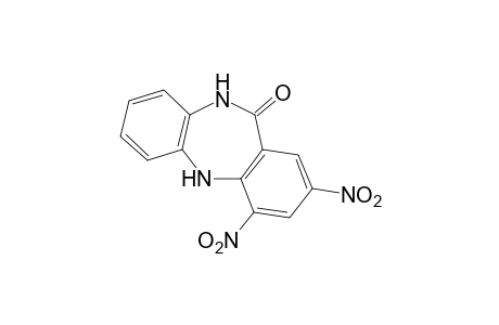 5,10-dihydro-2,4-dinitro-11H-dibenzo[b,e][1,4]diazepin-11one
