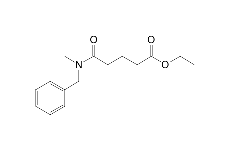 Glutaric acid, monoamide, N-methyl-N-benzyl-, ethyl ester