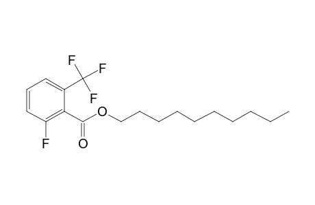 6-Fluoro-2-trifluoromethylbenzoic acid, decyl ester