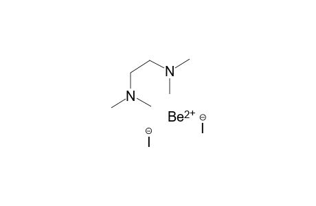 Beryllium(II) N,N,N',N'-tetramethylethane-1,2-diamine diiodide
