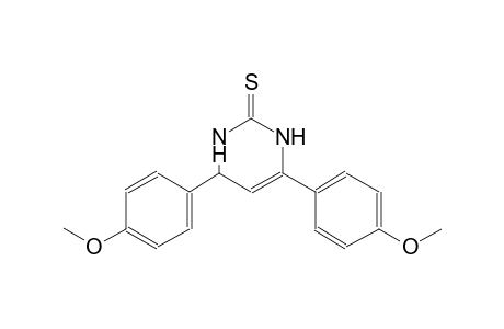 2(1H)-pyrimidinethione, 3,4-dihydro-4,6-bis(4-methoxyphenyl)-