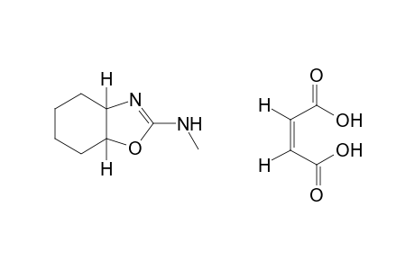 cis-3a,4,5,6,7,7a-hexahydro-2-(methylamino)benzoxazole, maleate(1:1)