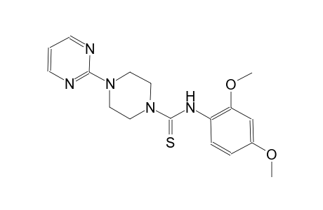 N-(2,4-dimethoxyphenyl)-4-(2-pyrimidinyl)-1-piperazinecarbothioamide