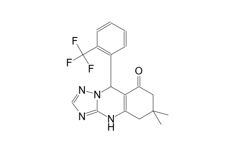 6,6-dimethyl-9-[2-(trifluoromethyl)phenyl]-5,6,7,9-tetrahydro[1,2,4]triazolo[5,1-b]quinazolin-8(4H)-one