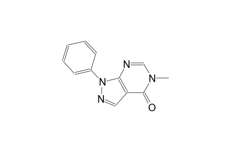5-Methyl-1-phenyl-1,5-dihydro-4H-pyrazolo[3,4-d]pyrimidin-4-one