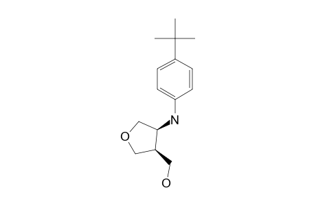 CIS-3-[(4-TERT.-BUTYLPHENYL)-AMINO]-TETRAHYDRO-4-(HYDROXYMETHYL)-FURANE
